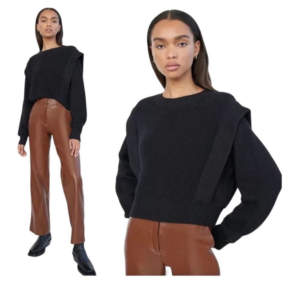 Aritzia Babaton Grazia Black Sweater. NWT XL